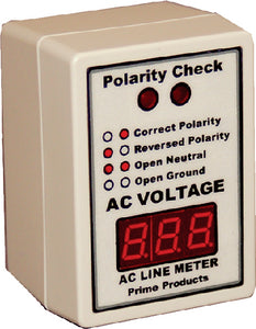 Prime Products 12-4058 Digital Ac Line Voltage Meter - LMC Shop