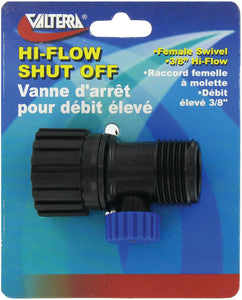 Valterra A01-0144VP Hi Flow Shut Off Valve Card - LMC Shop