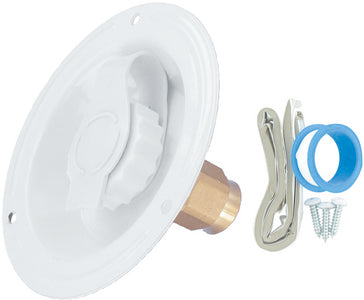 Valterra A01-0176LFVP Water Inlet Lead Free White - LMC Shop