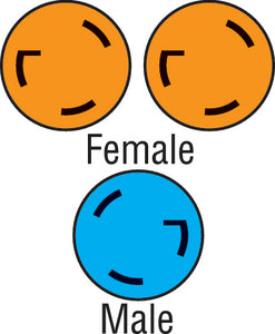 Furrion 381714 Y Adapter (2)30a F-30a M - LMC Shop