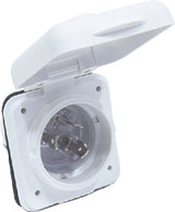 Furrion 431861 Inlet 30a Sq/white/led - LMC Shop