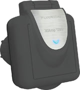 Furrion 431862 Inlet 30a Sq/black/led - LMC Shop