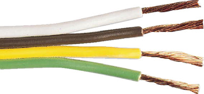 Wire 2924 18-4 Paral Grn/yw/brn/wht 100' - LMC Shop