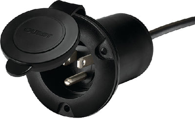 Guest 150PHB Univeral Ac Plug Holder+ Black - LMC Shop