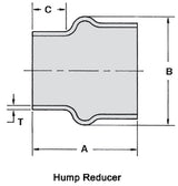 Shields 116-221-8X6 Hump Hose Epdm 8x6in Reducer - LMC Shop