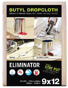 Trimaco 80321 Dropcloth Butyl 9x12' - LMC Shop