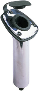 Perko 0448DP1CHR Flush Mnt Angled Rod Holder - LMC Shop