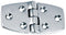 Perko 0808DP0CHR 3 X1-1/2  Chr Zinc Hinges Bul - LMC Shop