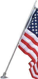 Perko 1278DP2CHR Flag Pole & Socket Angled Zinc - LMC Shop