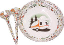 Camp Casual CC-003 Bowl and Server Set-3pc - LMC Shop