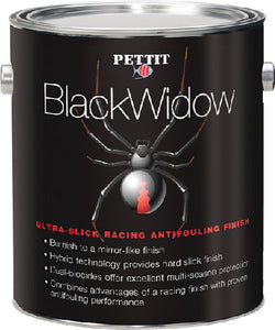 Pettit 1186908 Black Widow Racing Finish Qt - LMC Shop