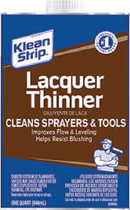 Klean Strip QML1704SC Lacquer Thinner Qt S Cal @4 - LMC Shop